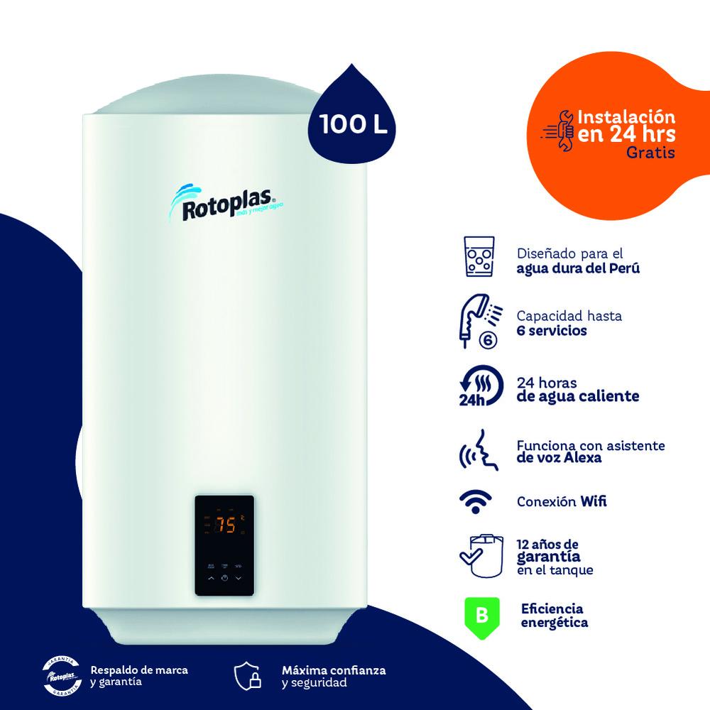 TERMA DE ACUMULACION ECOSMART WIFI 100L +CONEXIÓN