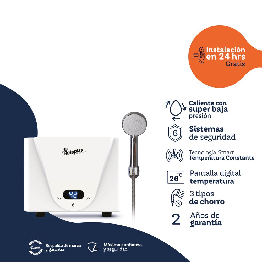 Terma Instantânea Digital Max Rotoplas +CONEXIÓN