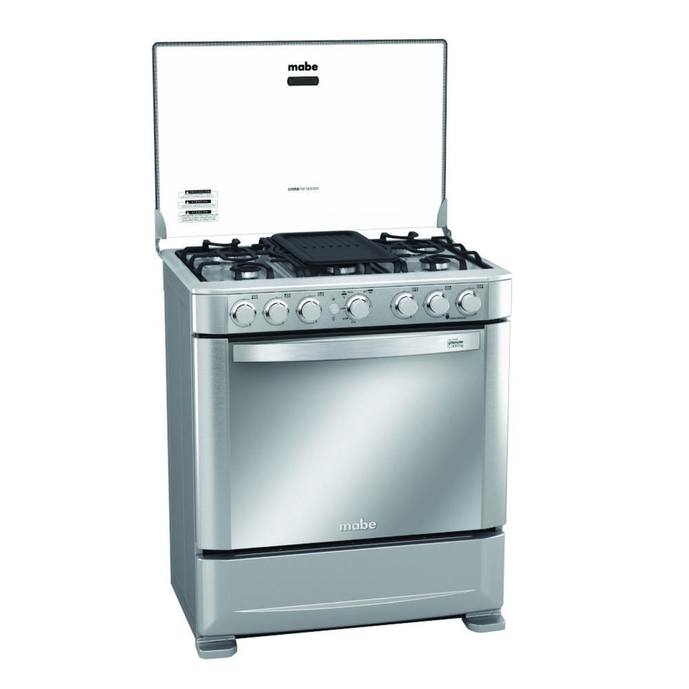 COCINA CMP7630FX0 GAS 76 CM MABE INX 6 QUEMADORES GRILL DORADOR - Image 3