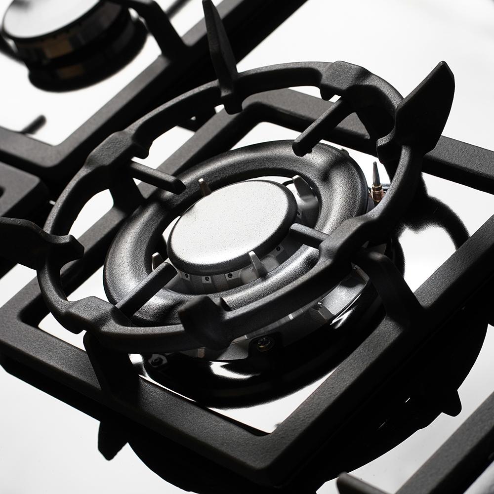 COCINA EMPOTRABLE SOLE 5Q TOP VIDRIO SOLCO041GN CAMPANA VENUS PLUS 90 CM VIDRIO + HERVIDOR - Image 3