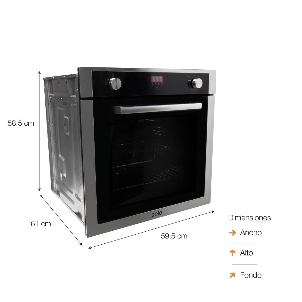 HORNO SOLE EMPOTRABLE TOP SOLHO007GN + HERVIDOR - Image 5