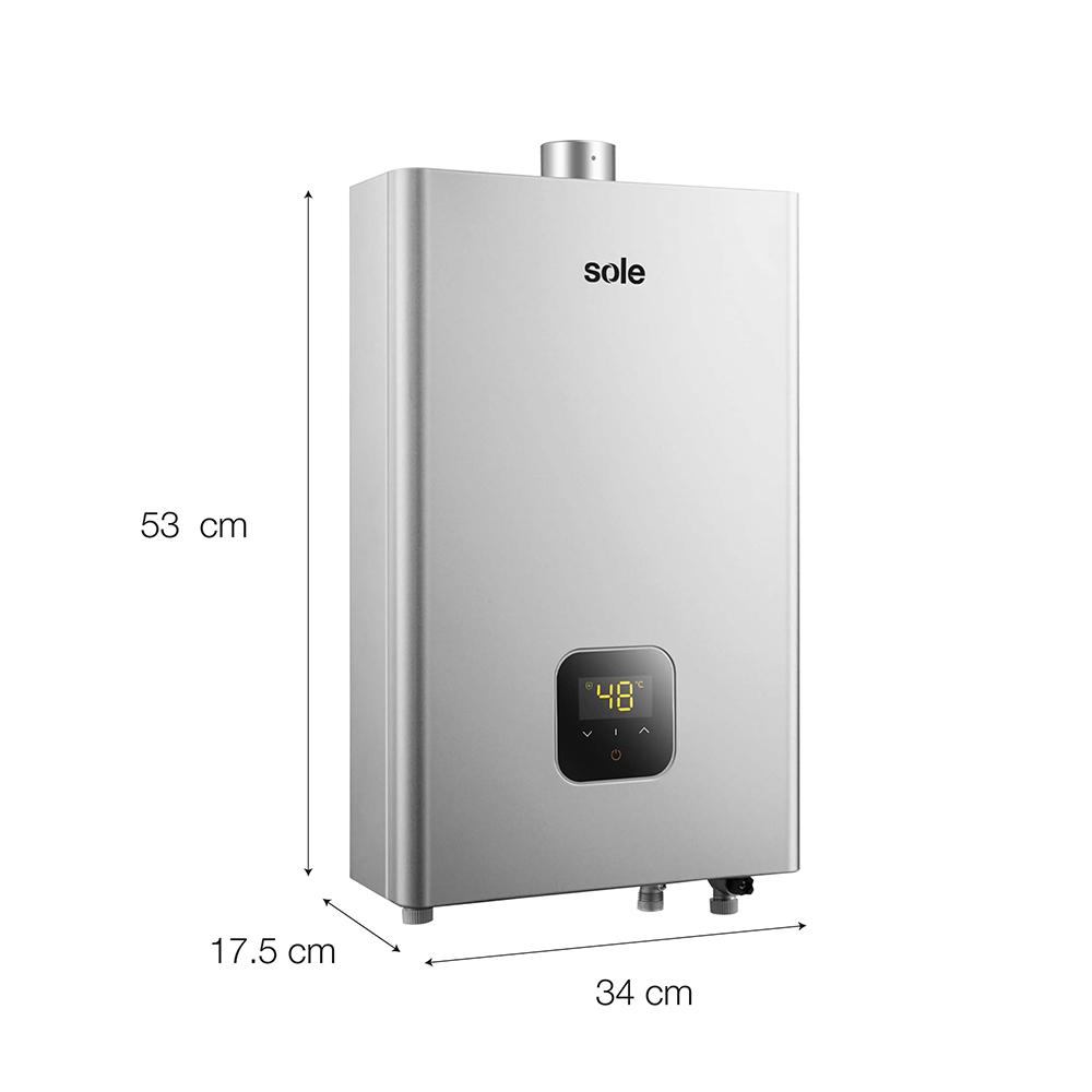 TERMA SOLE TERMO DIG 14 TIRO FORZADO + HERVIDOR