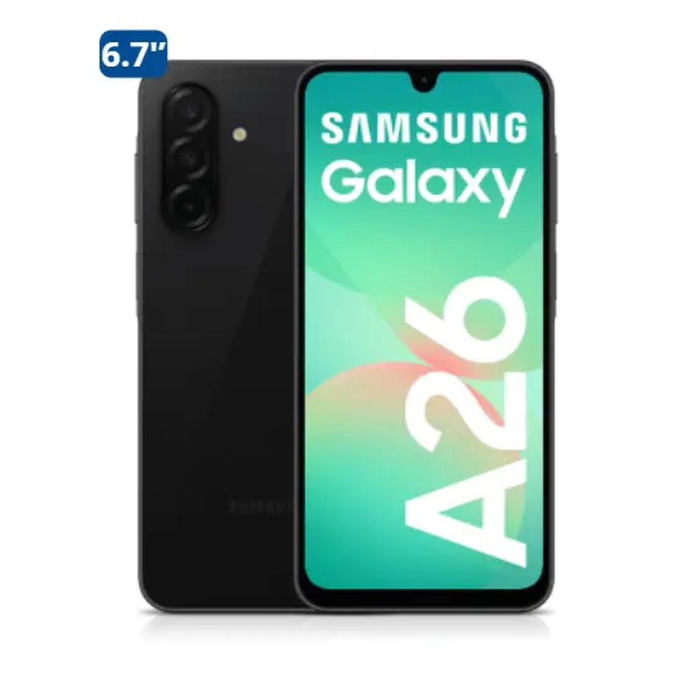 Celular Samsung Galaxy A26 6.7" 6GB RAM 128GB Negro 5G