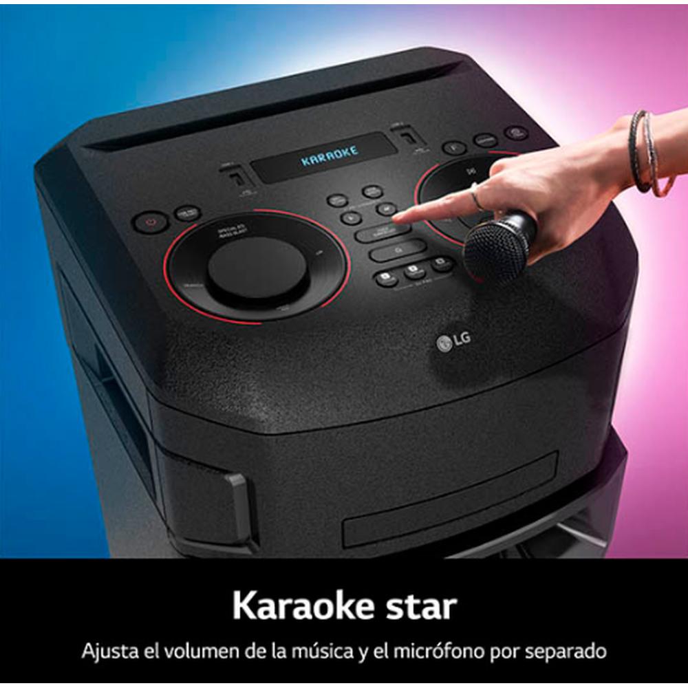 TORRE DE SONIDO LG XBOOM RNC9 Multi-Bluetooth Karaoke - Image 6