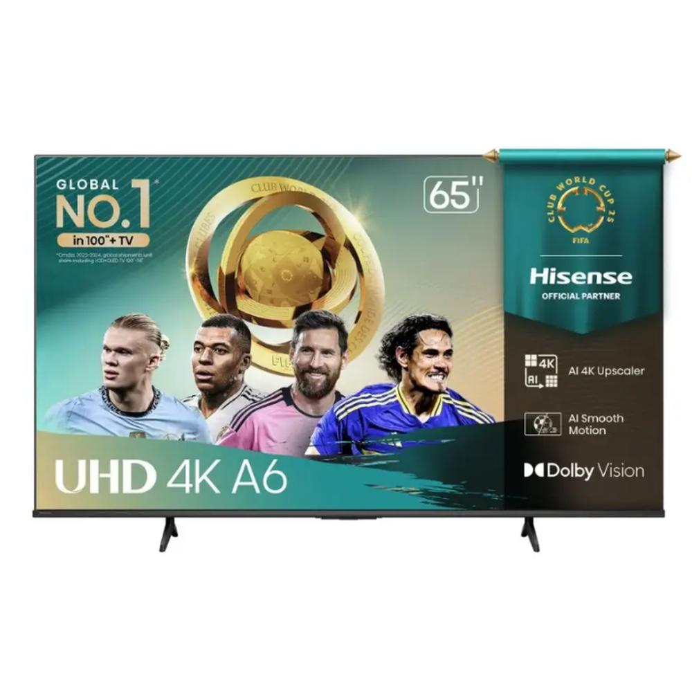 TV Hisense 65" LED 4K UHD Vidaa 65A6NV MODELO 2025