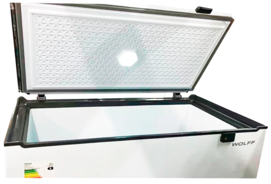 CONGELADORA - CONSERVADORA 245 LTS WOLFF C/LLAVE, RUEDAS + - Image 4