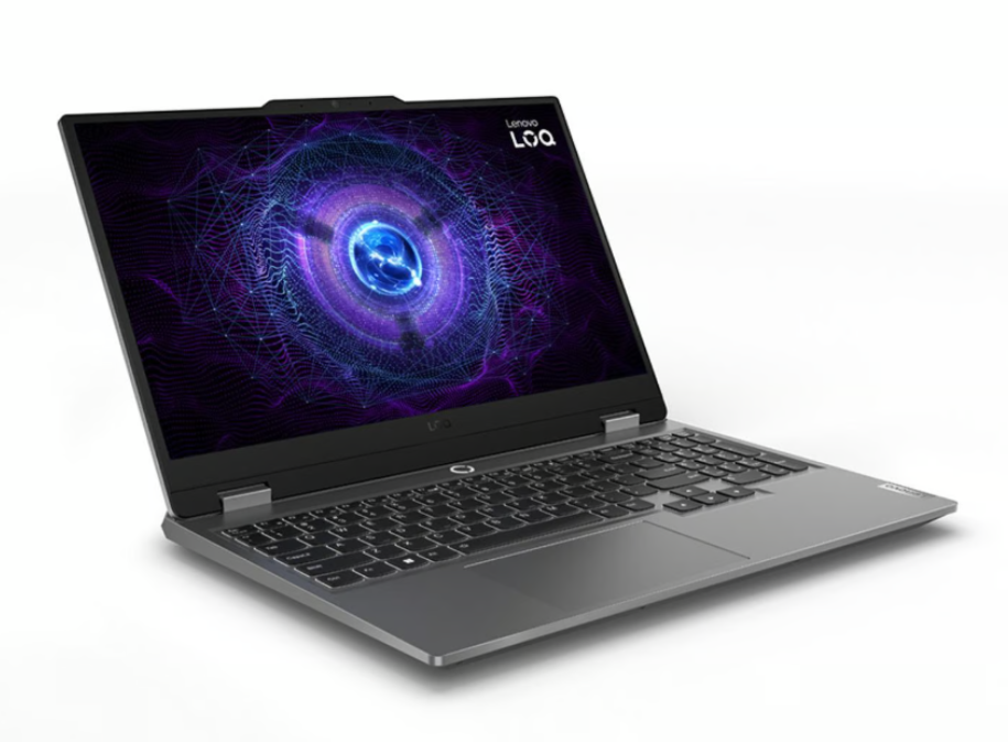 LAPTOP GAMER LENOVO LOQ, INTEL CORE i5 ‑12450HX (8n/12sub caché) , 8 GB ddr5‑4800, 512GB ssd, 15.6" FHD IPS 144hz, NVIDIA GEFORCE RTX 3050‑6GB, teclado retroiluminado, 15IAX9, Windows 11, color:Luna Grey, Wifi6, 1hdmi, 1 Rj45, 3 usb, 1 usbC. + - Image 2