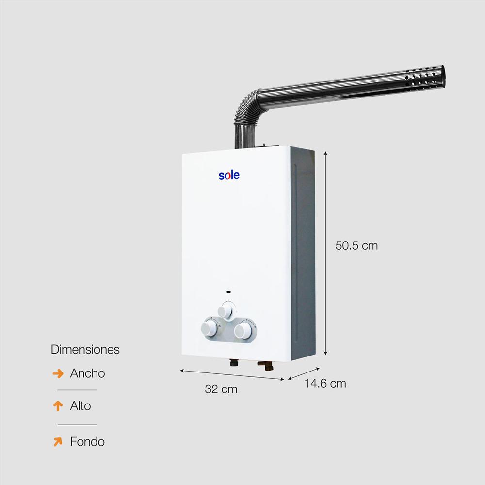 TERMA SOLE 10 LT - TIRO FORZADO + HERVIDOR - Image 4