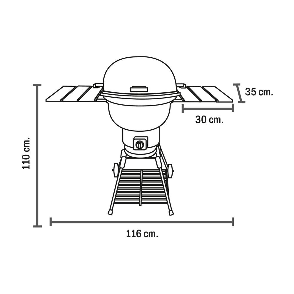 PARRILLA SPARTAN GRILLS GALAXY TOP GN - Image 3