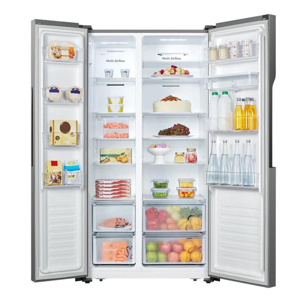 REFRIGERADORA INDURAMA 508 Lt Side By Side RI-788DI motor Inverter c/dispenser Croma - Image 3