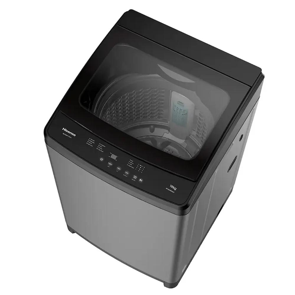 LAVADORA HISENSE CARGA SUPERIOR 18KG WT3W1823UT Gris medio - Image 2