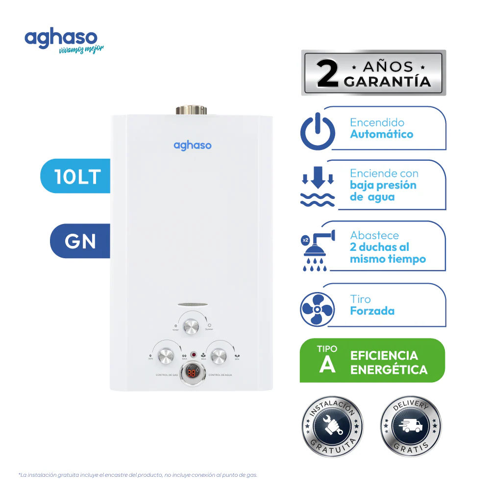 TERMA AGHASO 10 LT - TIRO FORZADO