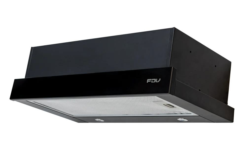 ENCIMERA A GAS NATURAL 60CM BLACK + CAMPANA EXTRAÍBLE 60CM EASYFLOW BLACK FDV - Image 2