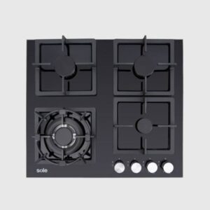 COCINA EMPOTRABLE SOLE 4Q TOP VIDRIO SOLCO040GN