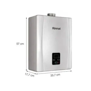 RINNAI CALENTADOR A GAS GN 17L + CNX