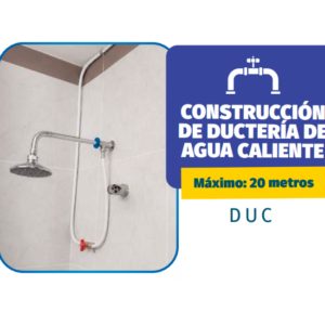 DUCTERÍA MERPES AGUA CALIENTE (HASTA 20 METROS)