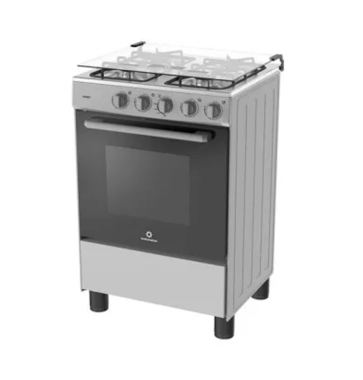 COCINA INDURAMA VERNET GRIS 4H