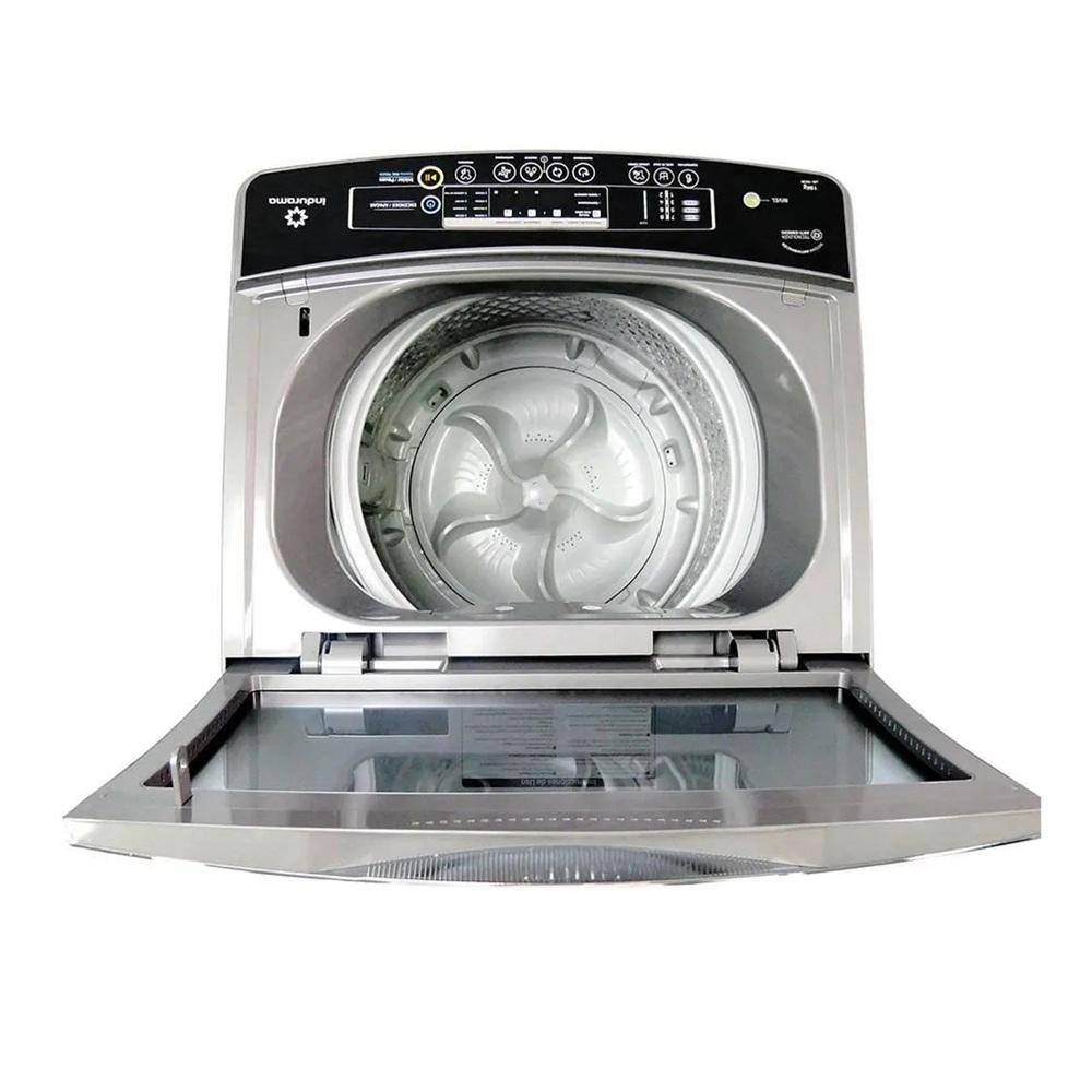 Lavadora Indurama LRI-21CRI 21KG Gris - Image 2