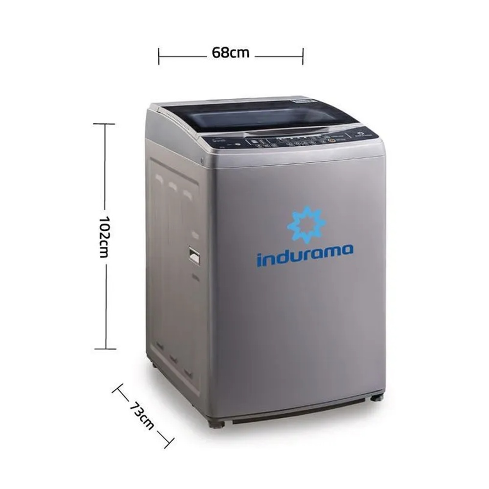 Lavadora Indurama LRI-21CRI 21KG Gris - Image 3