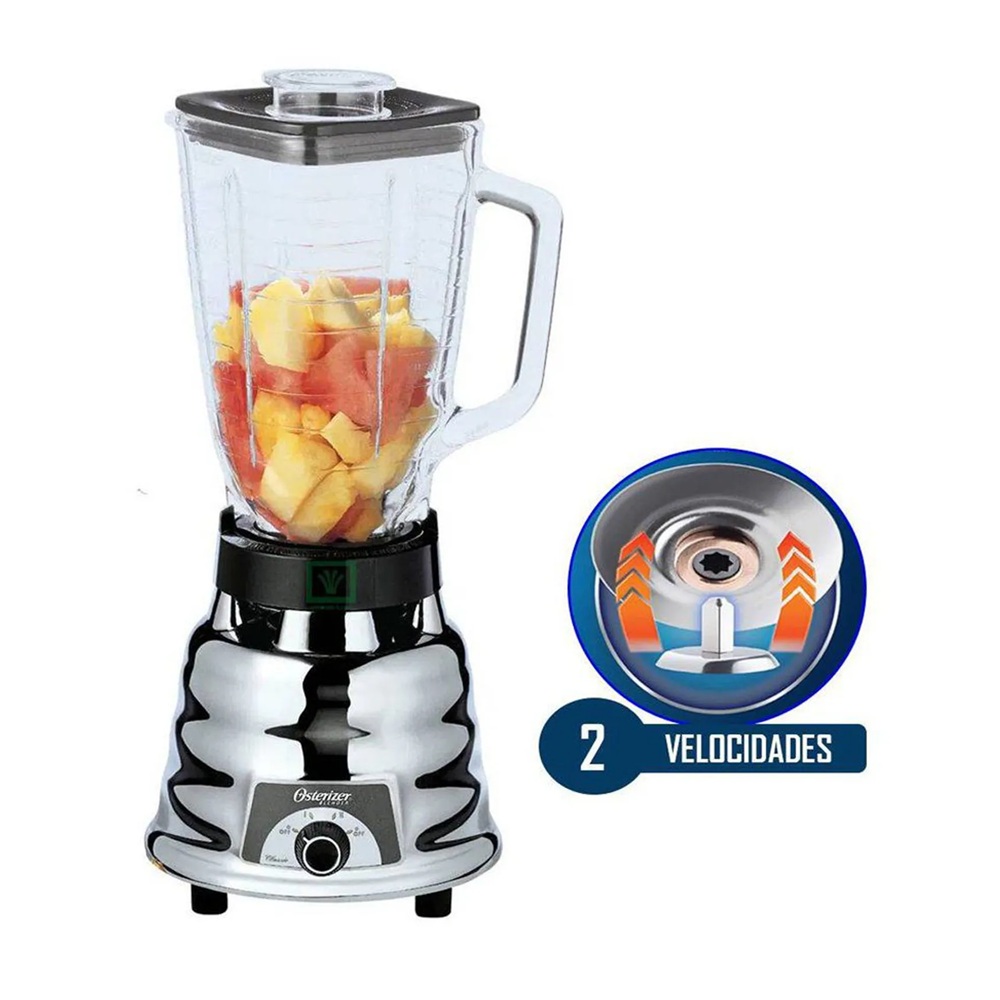 Licuadora Oster 2 Velocidades 250-22053 Vaso de Vidrio - Image 2